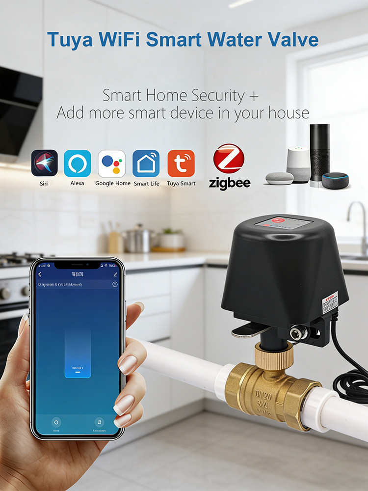 Smart Garden Home Assistant - Inteligentny zawór wodny Tuya ​ Automatyczny