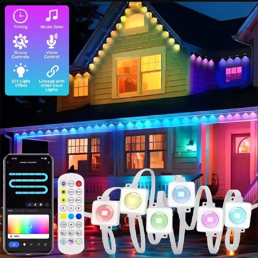 Smart Garden Light Controller - 15M/30M/45M/60M/90M Inteligentne oświetlenie okapowe RGBIC ze
