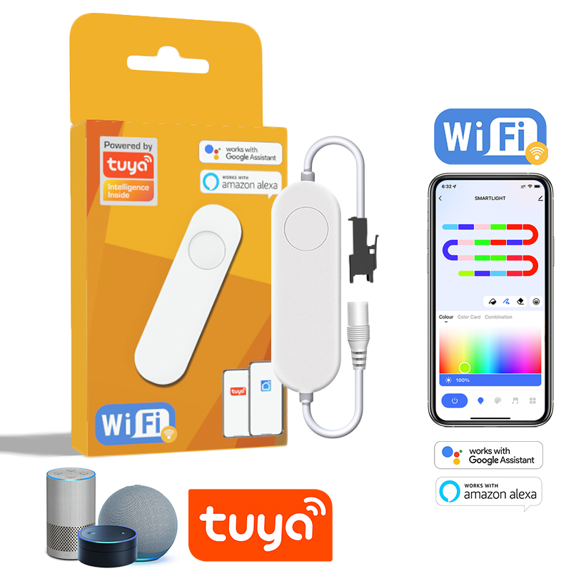 Smart Garden Light Controller - Kontroler adresowalny TUYA WIFI RGBIC ściemniacz