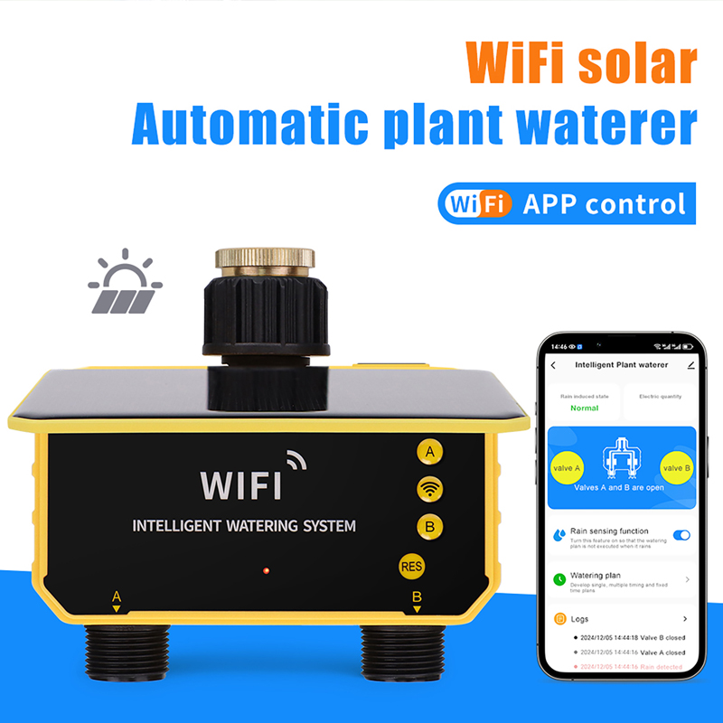 Smart Garden Tools - Timer do nawadniania solarnego z WiFi,
