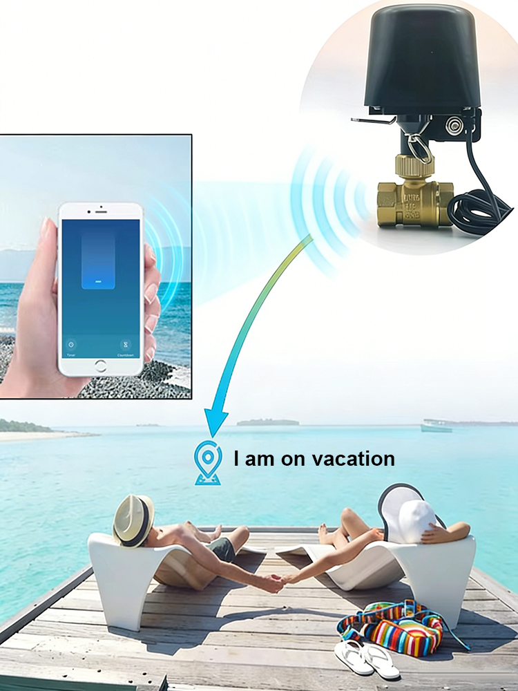 Inteligentny zawór wodny Tuya  – Smart Garden Home Assistant recenzja i cena