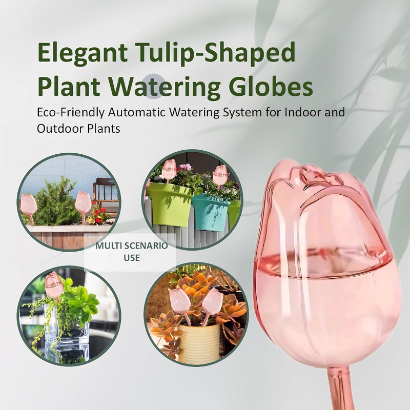 Różowe kulki do podlewania roś – Plant Watering Globe recenzja i cena