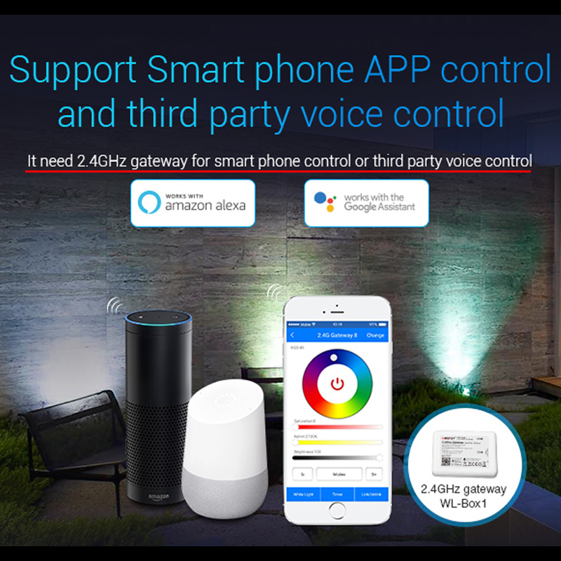 2100LM 25W RGB CCT inteligentn – Smart Garden Light Controller recenzja i cena