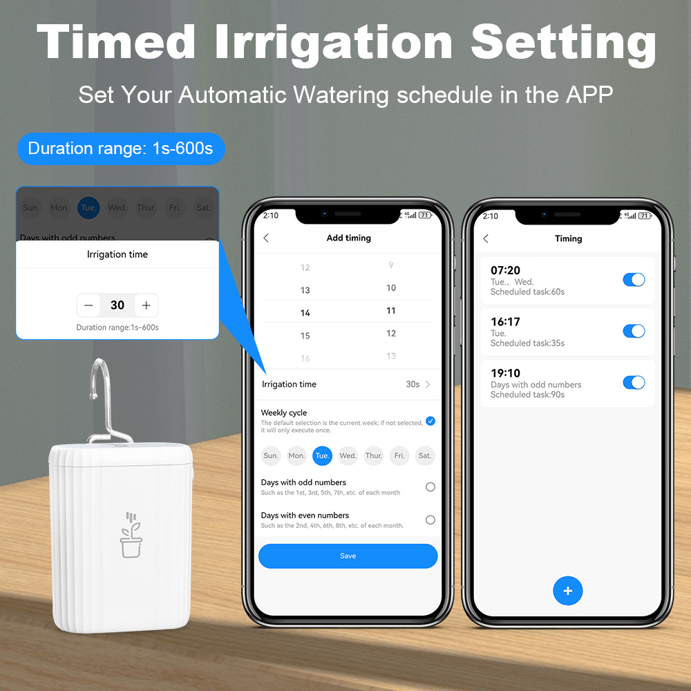 MANHOT WiFi Inteligentna Pompa – Smart Garden Home Assistant recenzja i cena