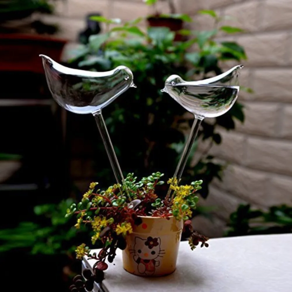 Kształt ptaka Przezroczyste au – Plant Watering Globe recenzja i cena