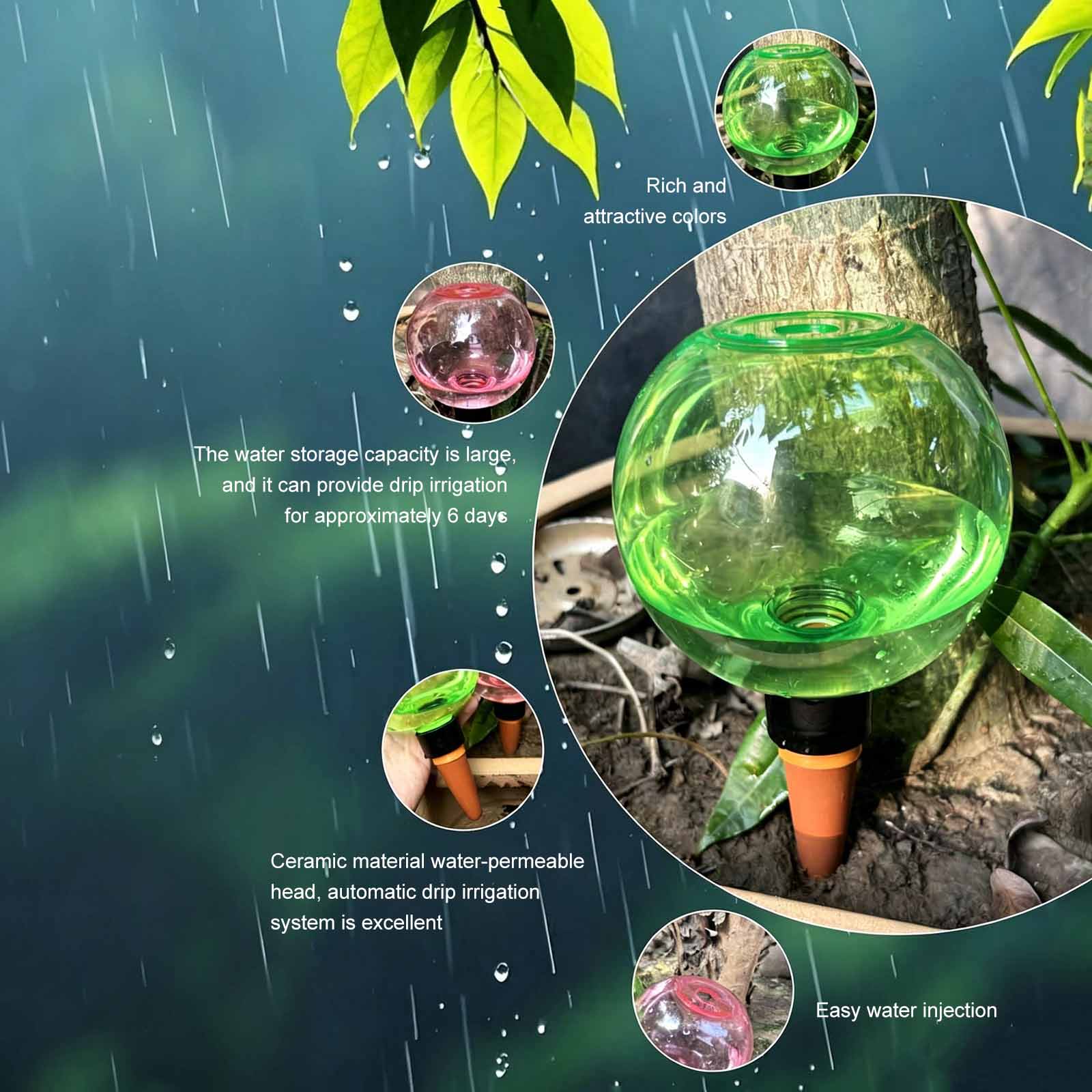 1/4 szt. Kulki do podlewania r – Plant Watering Globe recenzja i cena