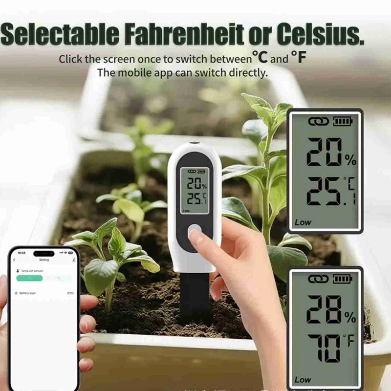 ABYN-Smart Czujnik Wilgotności – Smart Garden Home Assistant recenzja i cena