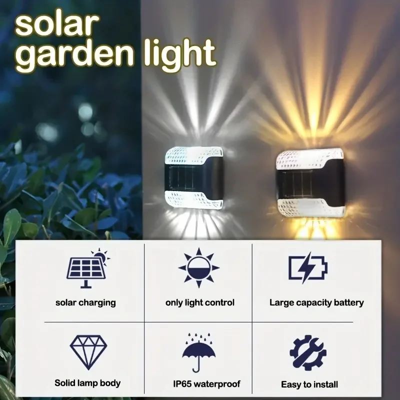 4 szt. Solarnych Lamp Ściennyc – Smart Garden Light Controller recenzja i cena