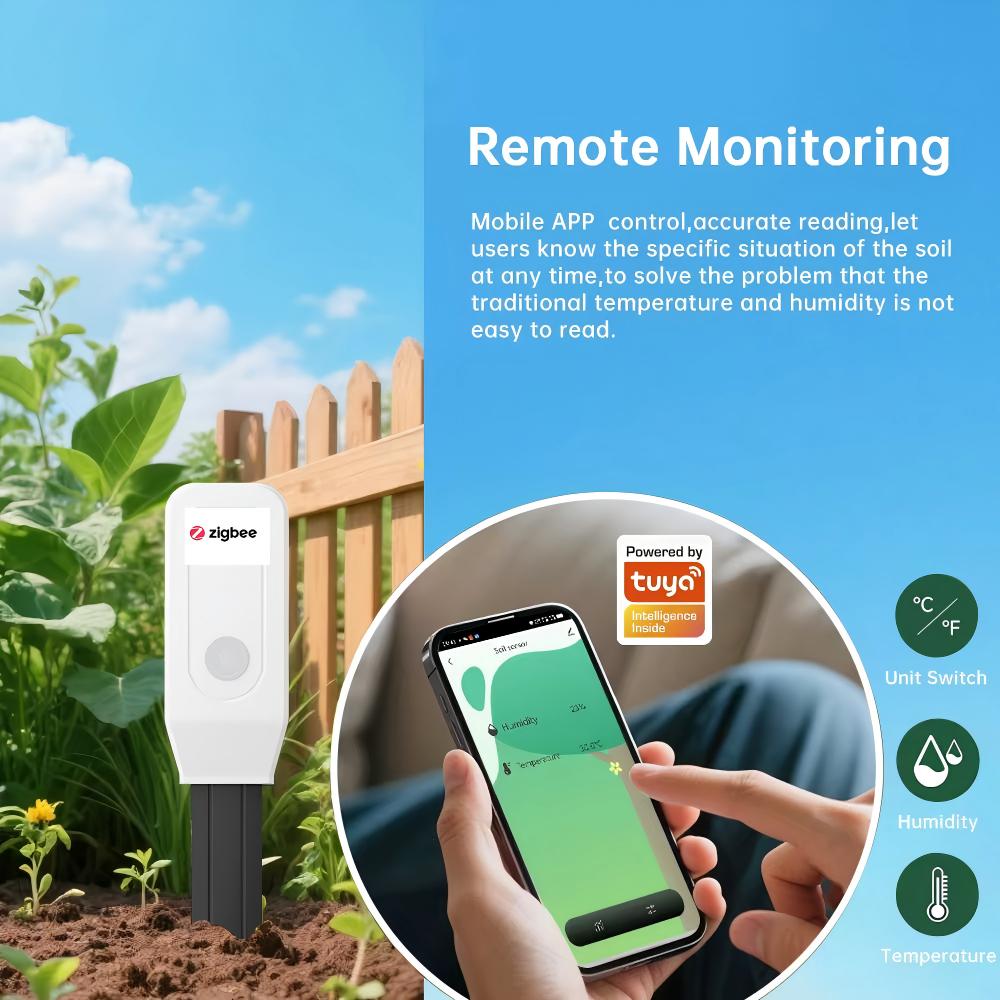 Tuya Smart Home ZigBee Monitor – Smart Garden Home Assistant recenzja i cena