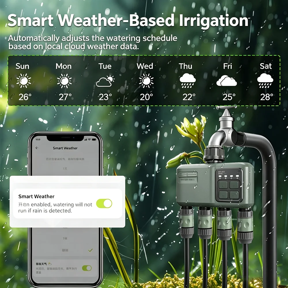 Inteligentny sterownik nawadni – Smart Garden Tools recenzja i cena