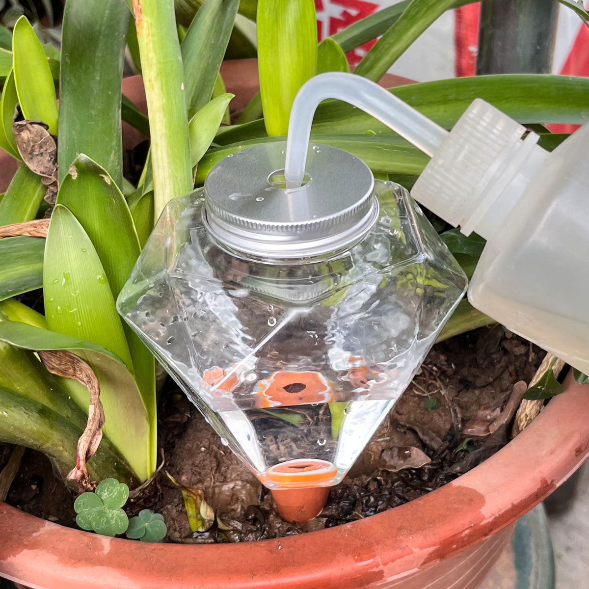 1 szt. Urocza plastikowa maszy – Plant Watering Globe recenzja i cena