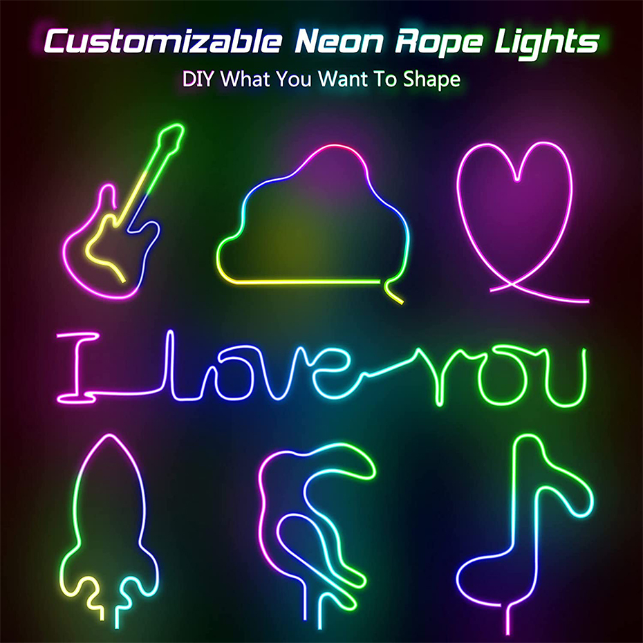 RGBIC LED Neon Strip 12V 96LED – Smart Garden Light Controller recenzja i cena
