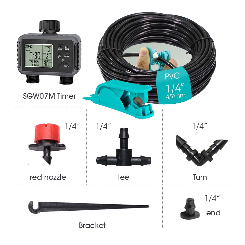 Dwuzonowy, niezależny wyświetl – Smart Garden Tools recenzja i cena
