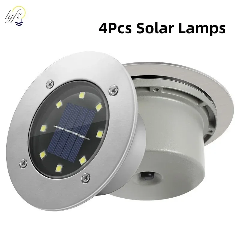 4 szt. LED Solarne lampy ogrod – Smart Garden Tools recenzja i cena