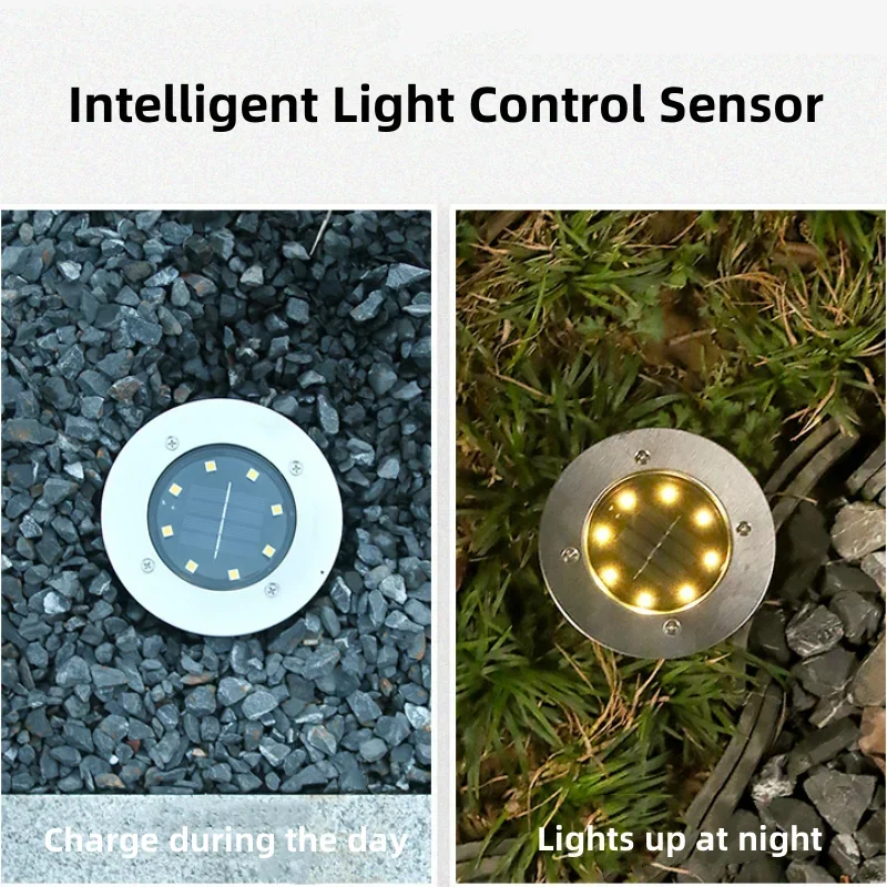 4 szt. LED Solarne lampy ogrod – Smart Garden Tools recenzja i cena