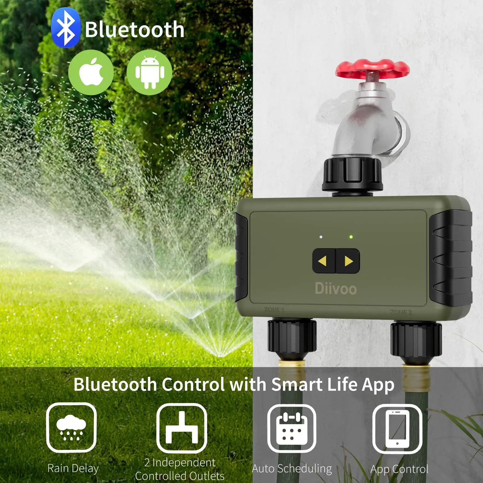 Diivoo Sterownik Nawadniania z – Smart Garden Tools recenzja i cena