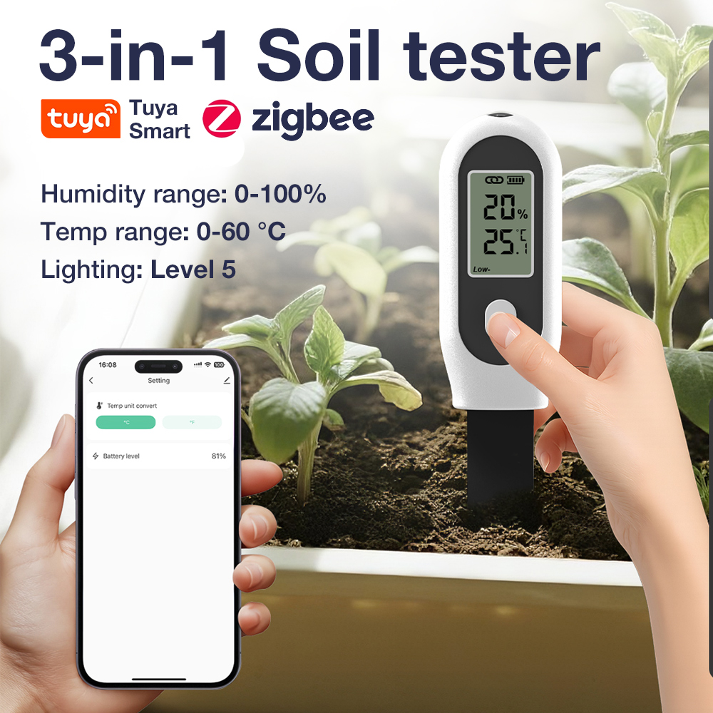 Miernik Temperatury, Wilgotnoś – Smart Garden Home Assistant recenzja i cena