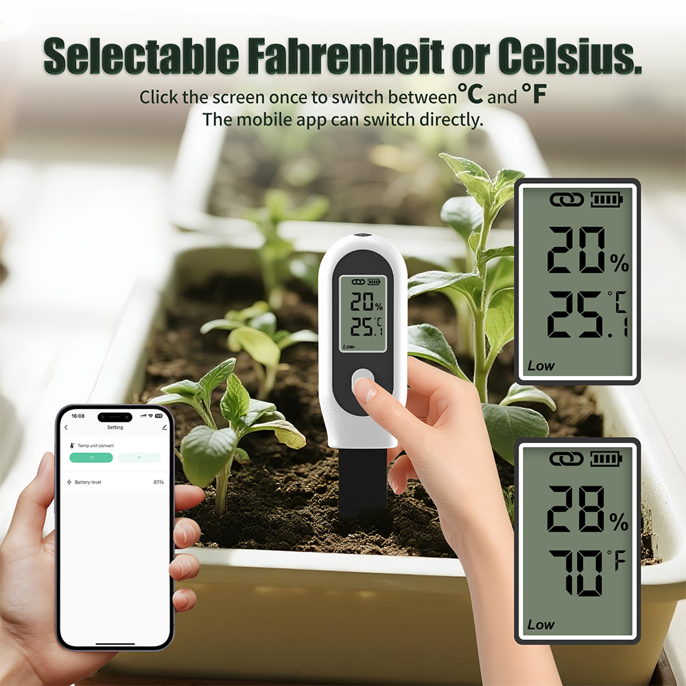 Miernik Temperatury, Wilgotnoś – Smart Garden Home Assistant recenzja i cena